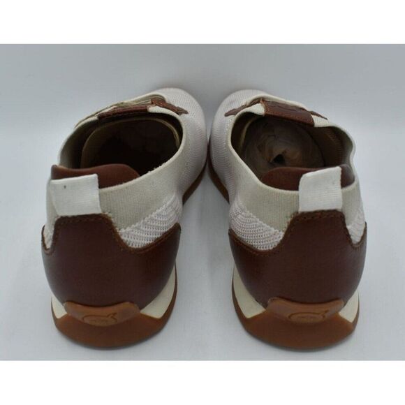 Born Mens Size 8.5 Barrett Leather Fabric Knit Slip On Casual Sneakers Shoes main image 7